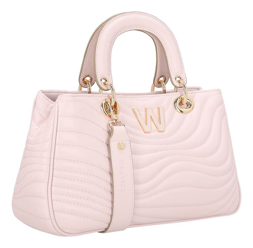 Bolso Satchel Para Mujer Westies Rosa Hblippia2we