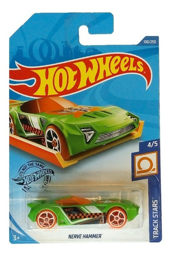 Nerve Hammer Green Track Stars Hot Wheels 2/5 (100)