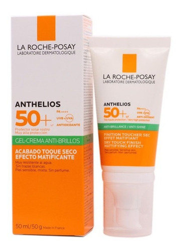 La Roche Posay Anthelios Gel Acabado Toque Seco Spf50 50ml 