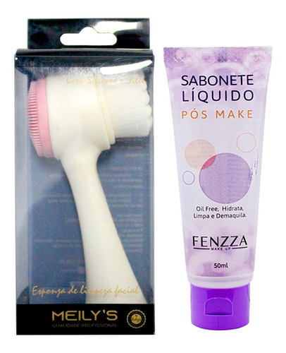 Imagem 2 de 5 de Limpeza De Pele Esponja + Sachês + Necesser Profissional
