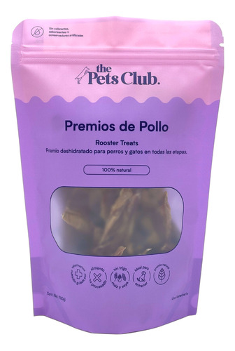 Gallo Deshidratado Premio Natural Para Perros120gthepetsclub