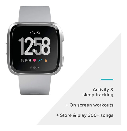 Fitbit Versa - Reloj Inteligente De Salud Y Estado Físico, R