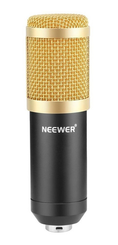 Imagen 1 de 2 de Micrófono Neewer NW-800 condensador  hipercardioide oro