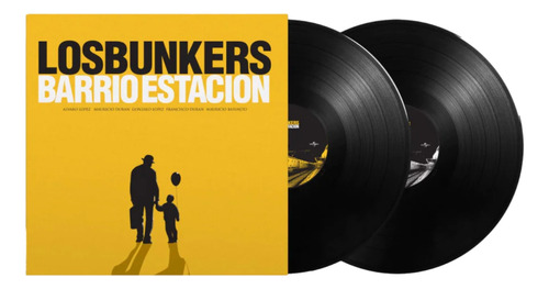 Los Bunkers  Barrio Estación Vinilo Nuevo 2 Lp