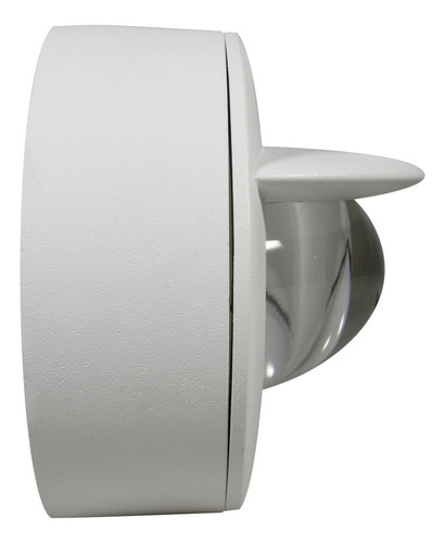 Lámpara Led Estato Para Exterior Ip65 6.5 W Illux Ml-3304 Estructura Blanco