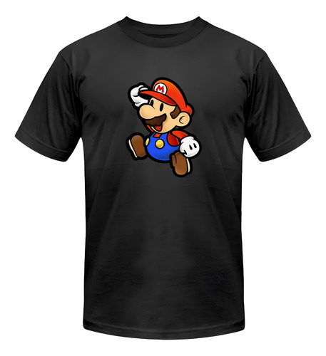 Playera Estampado Super Mario Bros Diseño Manga/corta 282