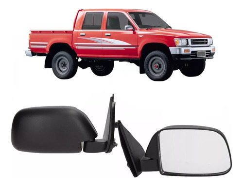 Espejo Retrovisor Toyota Hilux 2000 2001 Manual 4x2 Runner