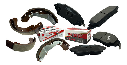 Kit Balatas Delanteras Traseras Sonic 1.6 2014 Completo