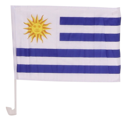 Bandera Para Auto Uruguay Banderita Para Auto 45x29 Calidad