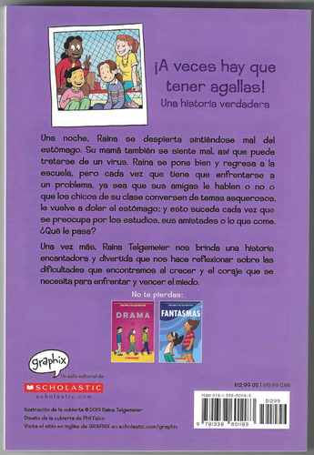 Agallas (guts) Raina Telgemeier