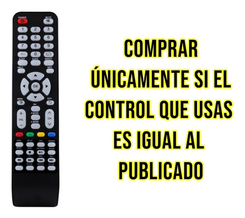 Control Remoto Compatible Con Jvc Smart Tv Directo