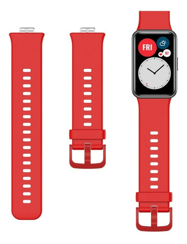 Correa Silicona Para Reloj Huawei Watch Fit Colores