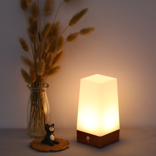 Lámpara De Mesa Para Noche Con Sensor De Habitación Led, Luz