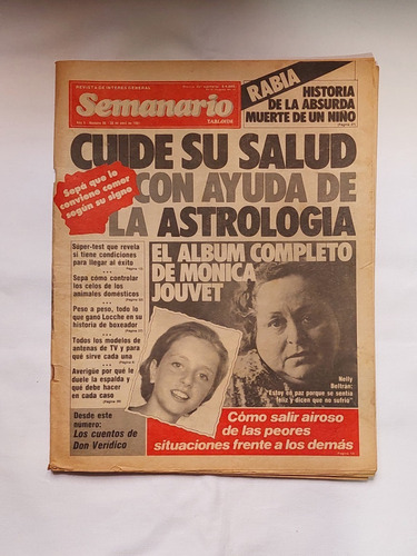 Semanario / Nº 96 / 1981 / Mónica Jouvet / Peréz Loizeaut