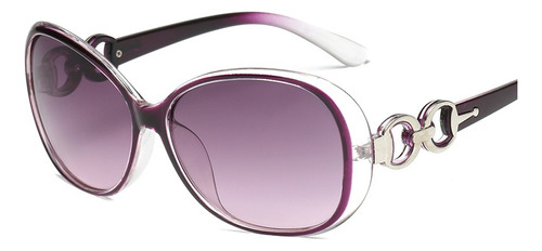 Lente De Sol Mujer Acetato Uv400al Anti-uv