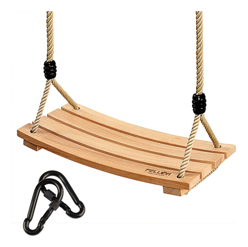 Pellor Asiento De Columpio De Madera Para Arbol De Madera, J