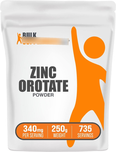 Suplementos Zinc Orotate Powder  En Polv - g a $972