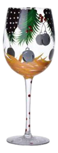 Navideña, Copa Para Beber Vino, Copa Para Vino Estilo D