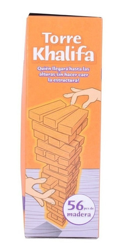 Juego de mesa Torre Khalifa Clásico El Duende Azul 7396