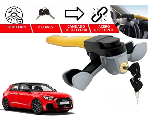 Candado Bastón Volante Hammer Antirobo Audi A1 2020