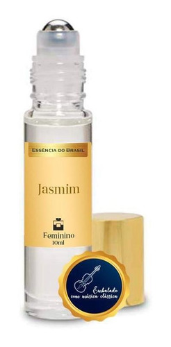 Perfume Roll On Jasmim 10ml - Feminino Floral