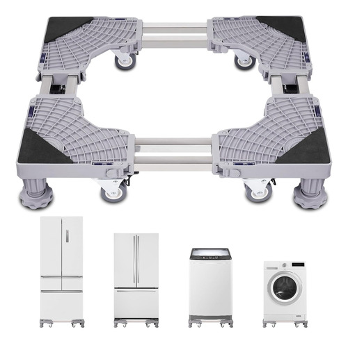 Base Móvil Nevera De Servicio Pesado, Soporte Lavadora...