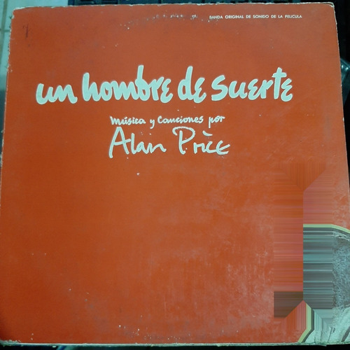 Vinilo Alan Price Un Hombre De Suerte Si4