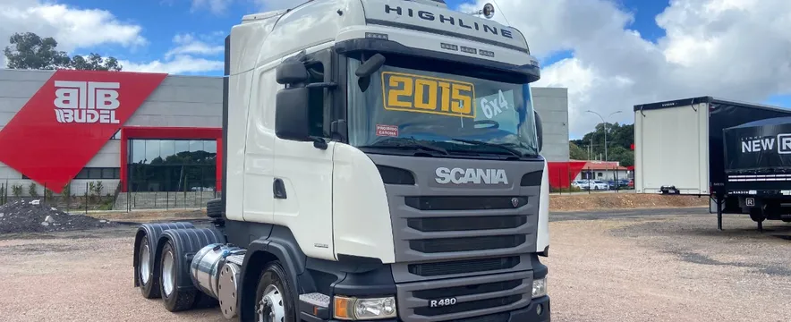 Scania R480 6x4 2015 Com Retarder