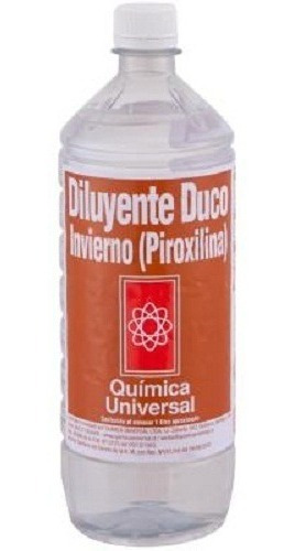 Diluyente Duco Invierno (piroxilina) Química Universal 1l