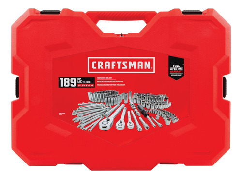 Juego Tubos 189 Piezas Craftsman 1/4 Y 3/8 Sistema Mm-sae