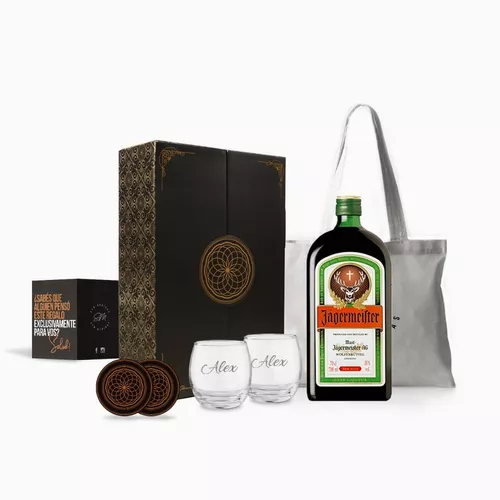 Botella Jagermeister grande para regalar en cumpleaños