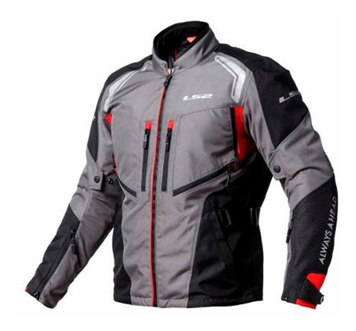 Campera Ls2 Gallant H Gris