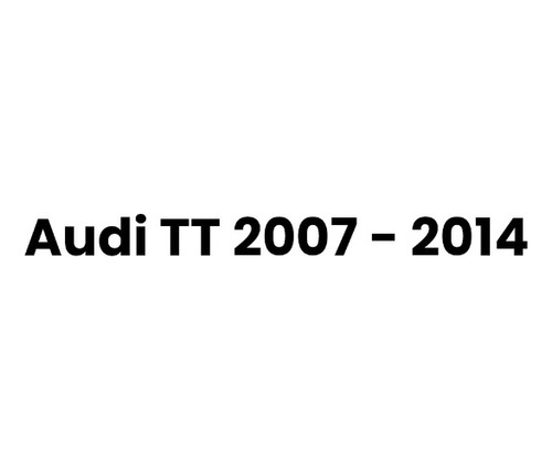 Esquemas Eléctricos Audi Tt 2007 - 2014