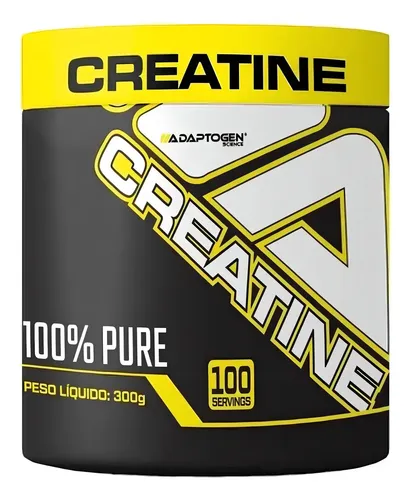 Creatina Platinum 300g Adaptogen Science - 100% Pura Sabor Sem - foto 1