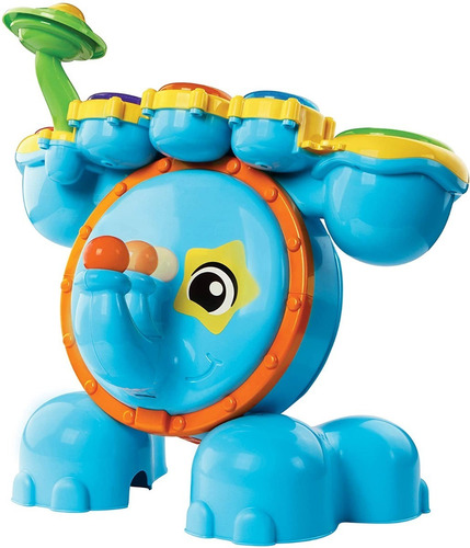 Batería Multirritmo Blue Interactiva Luz Sonido Actvi Vtech