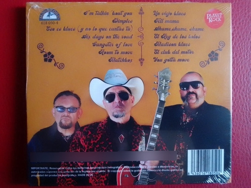 Cd Nuevo Carlos Segarra Inn Blues Rock Español 70´s Tz024