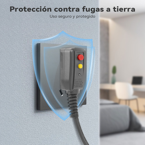 Secador De Pelo De Alta Velocidad Iónico Profesional 1500w 2 Velocidades Del Viento Y 4 Modos De Temperatura