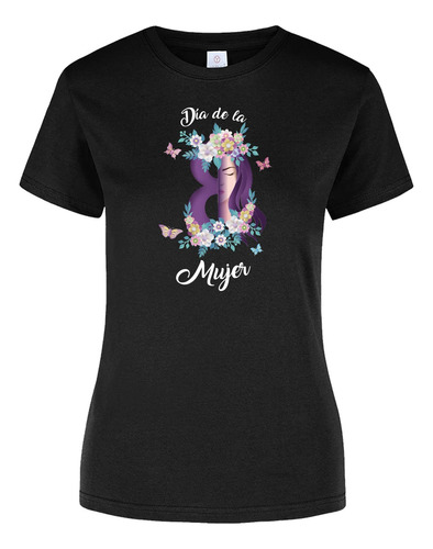 Playera Para Mujer 1 Pza 8 De Marzo Día De La Mujer