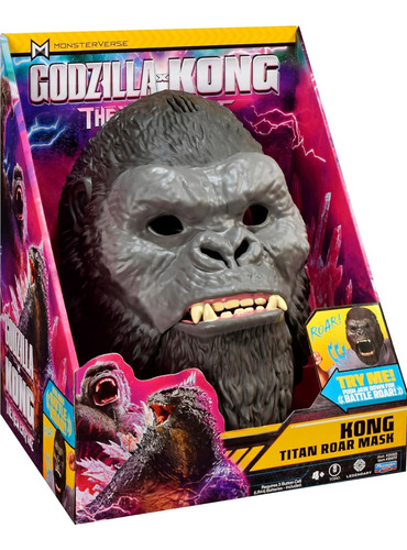 Máscara Titan Roar King Kong Godzilla X Kong The New Empire