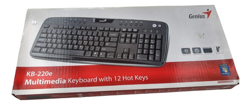 Teclado Genius Modelo Kb-220e + Mousse Inalámbrico