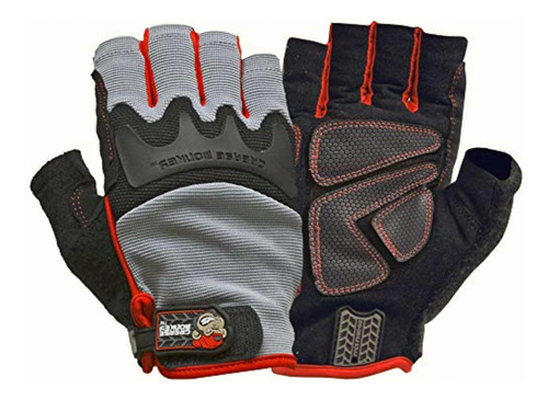 '47 Big Time Productos Grasa Overol Pro Guantes Sin Dedos,