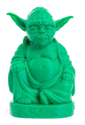 Imagen 1 de 5 de Buddha Yoda Star Wars Figura Impresa En 3d