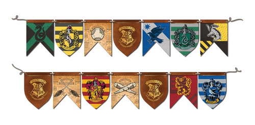 Imagem 1 de 1 de Faixa Decorativa Festa Harry Potter - Festcolor