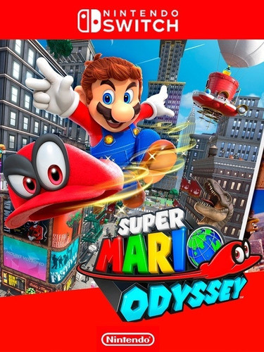 Juego Super Mario Odyssey Switch 