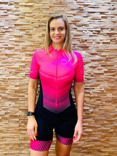 Macaquinho Ciclismo Feminino Elite Gladiador Mc