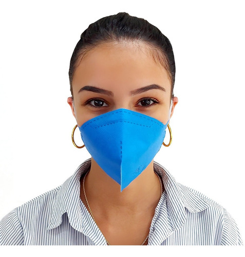 Imagem 5 de 8 de Kit 5 Máscaras Proteção Respiratória N95 Pff2 Sem Válvula