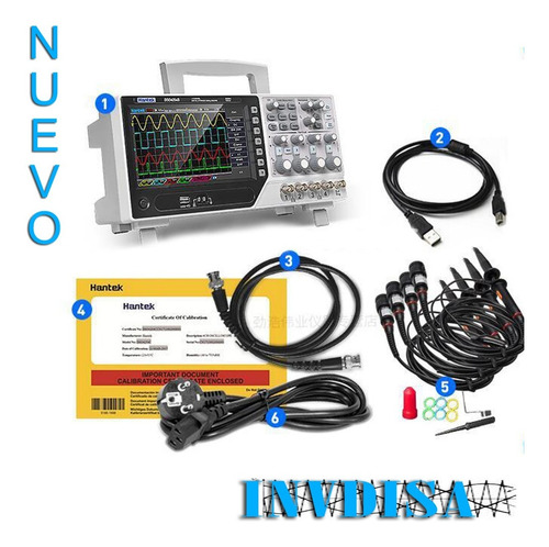 Osciloscopio Digital 4ch 250mhz + Generador - N U E V O (Usado)