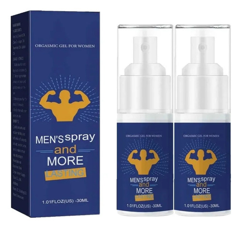Spray De Masaje 2longer Energy Y Spray Para El Crecimiento