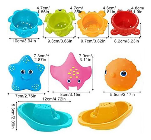 Vaso Apilable My Children's Fun Ocean Para Padres E Hijos 69