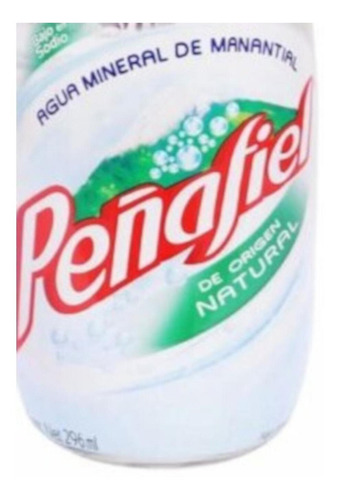 Pack De 12 Agua Mineral Peñafiel Desechable 296 Ml